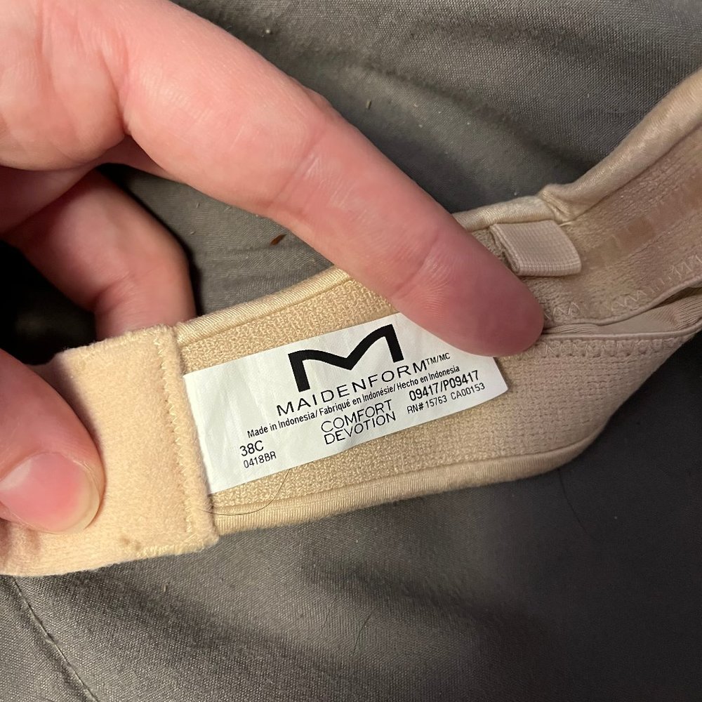 Maidenform comfort strapless bra